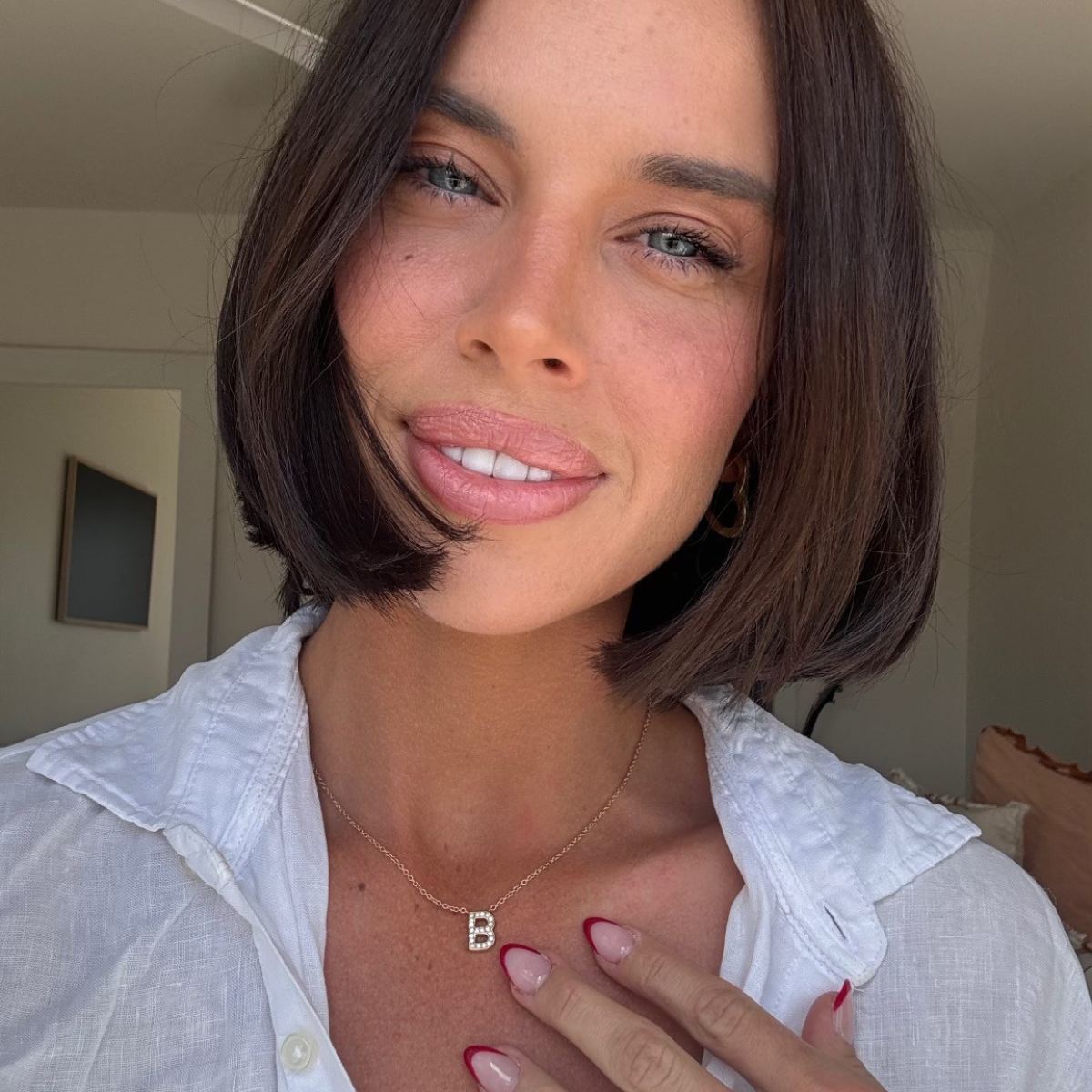 Initial Diamond Necklace