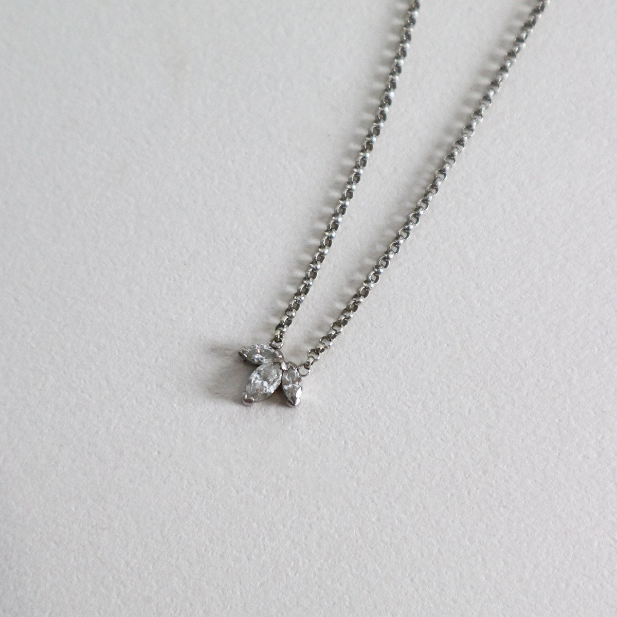 Marquise Diamond Necklace
