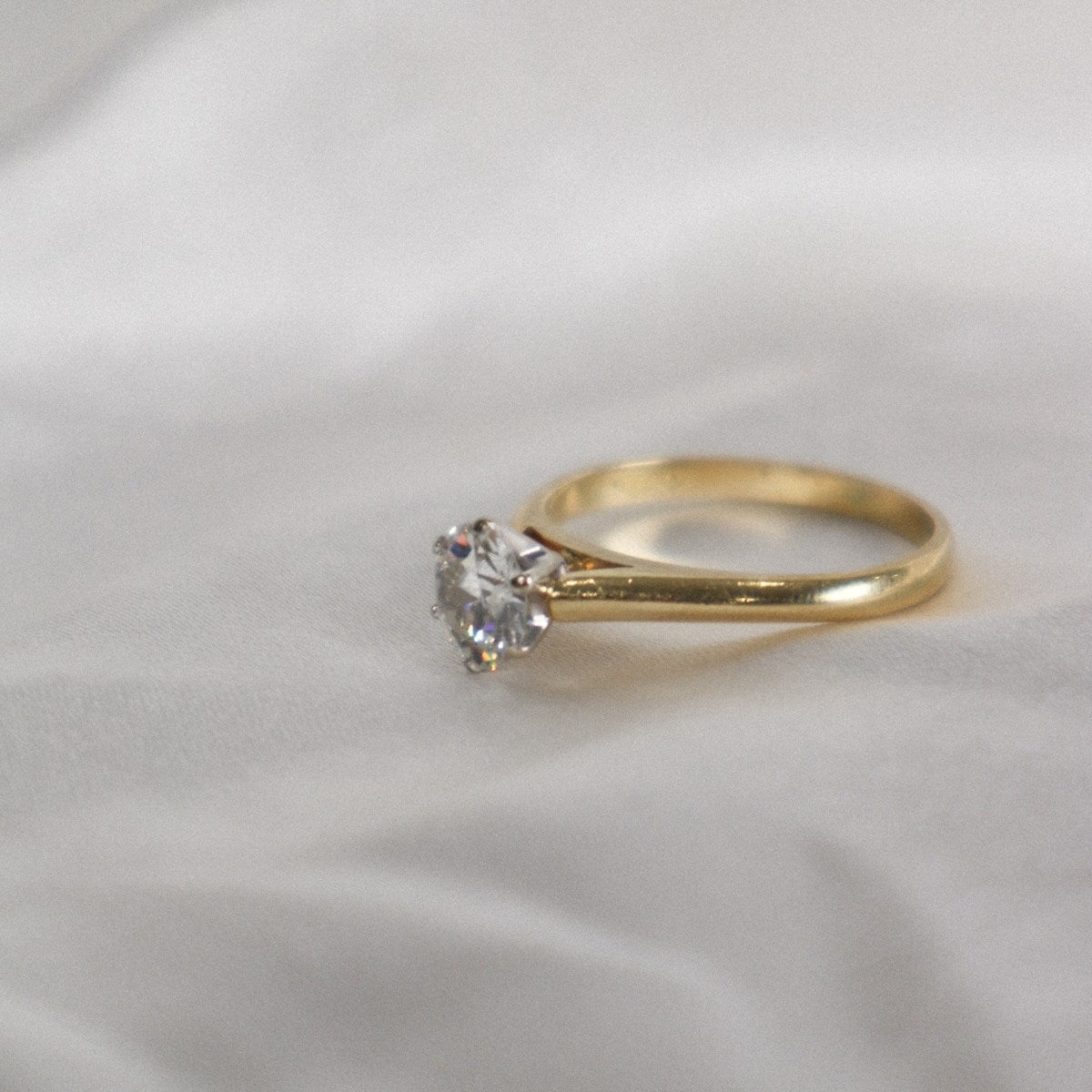 Sharons Solitaire Engagement Ring