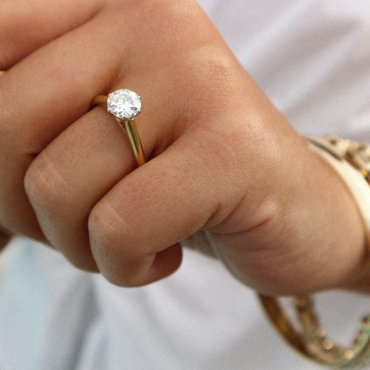 Sharons Solitaire Engagement Ring
